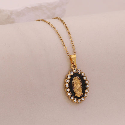 Divine Grace Virgin Mary Necklace