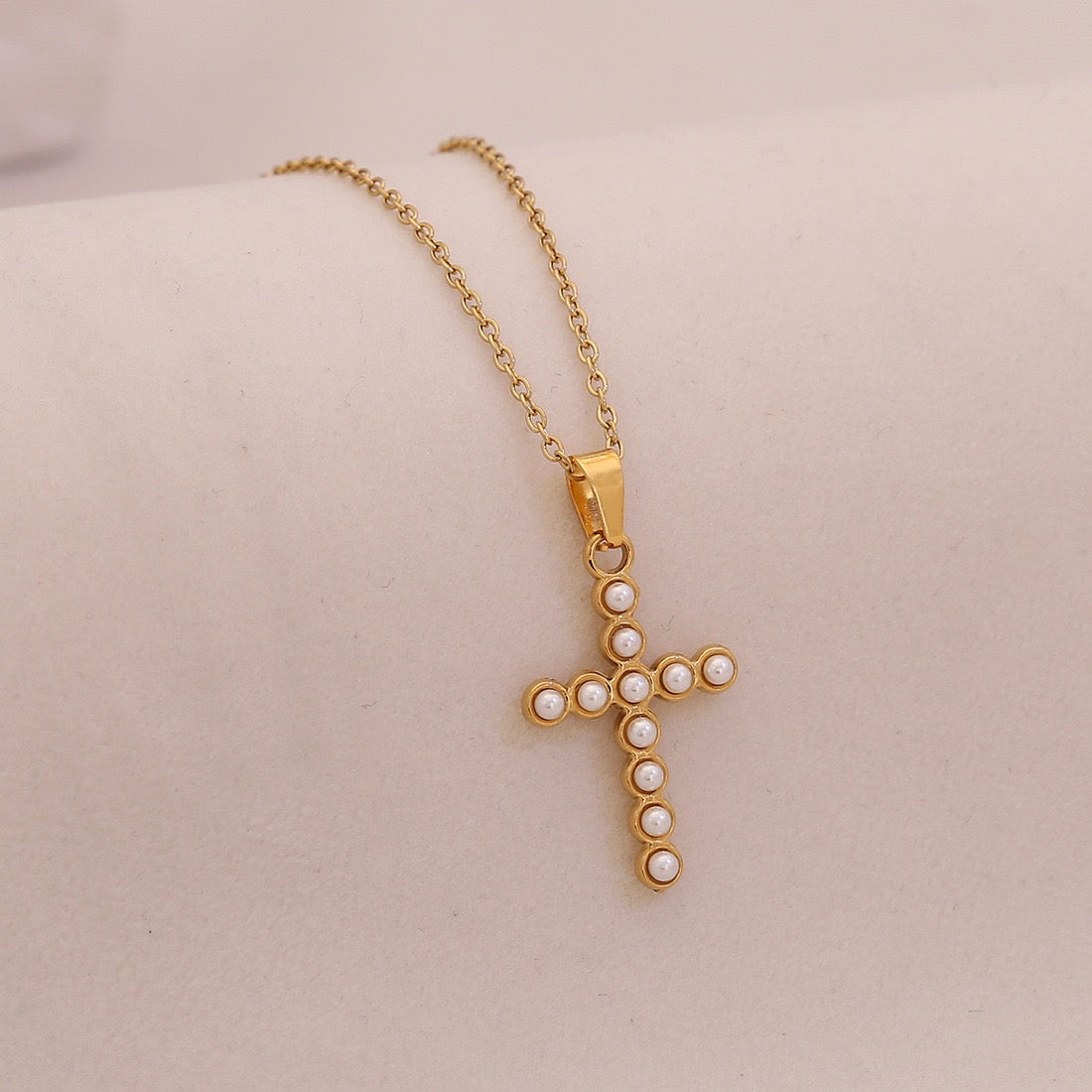 Celestial Heart Pearl Necklace