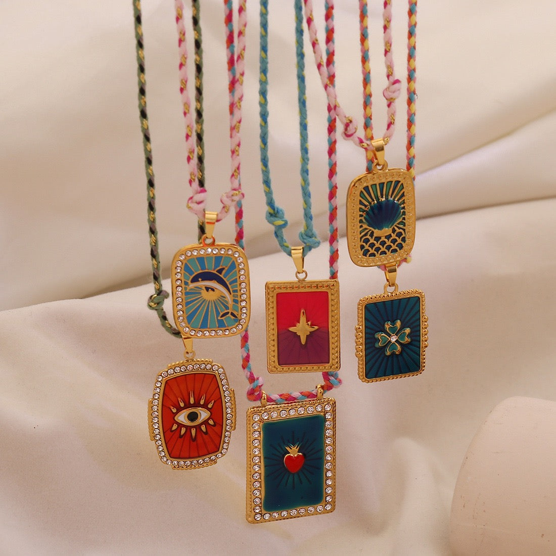 Mystic Tarot Braided Necklace