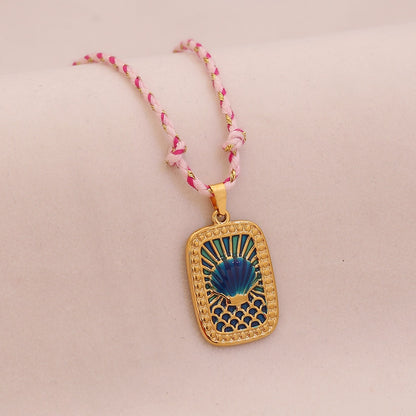 Mystic Tarot Braided Necklace