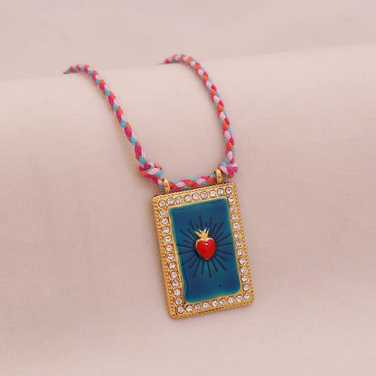 Mystic Tarot Braided Necklace