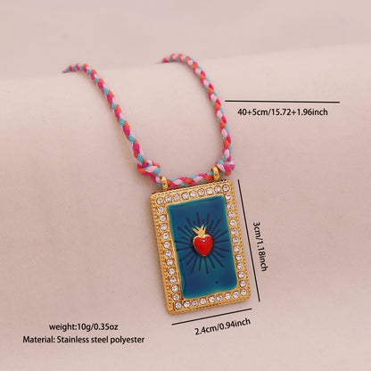 Mystic Tarot Braided Necklace