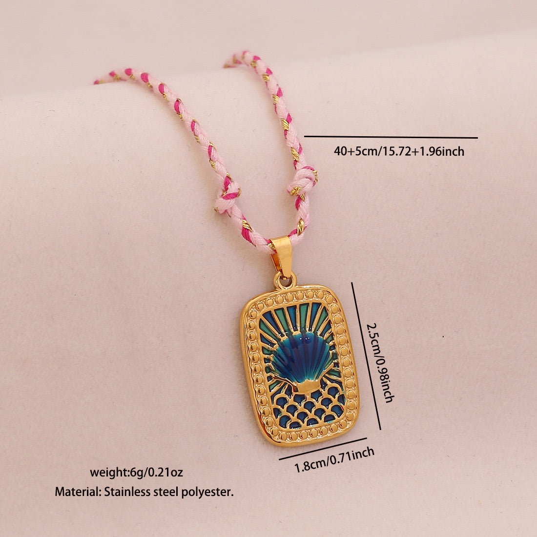 Mystic Tarot Braided Necklace