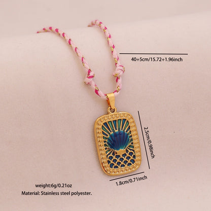 Mystic Tarot Braided Necklace