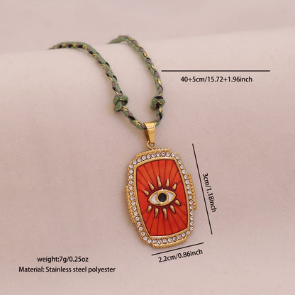 Mystic Tarot Braided Necklace