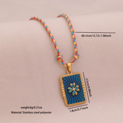 Mystic Tarot Braided Necklace