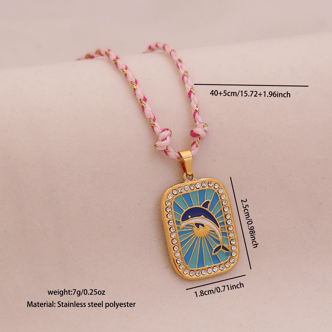Mystic Tarot Braided Necklace