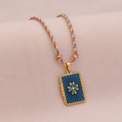 Mystic Tarot Braided Necklace