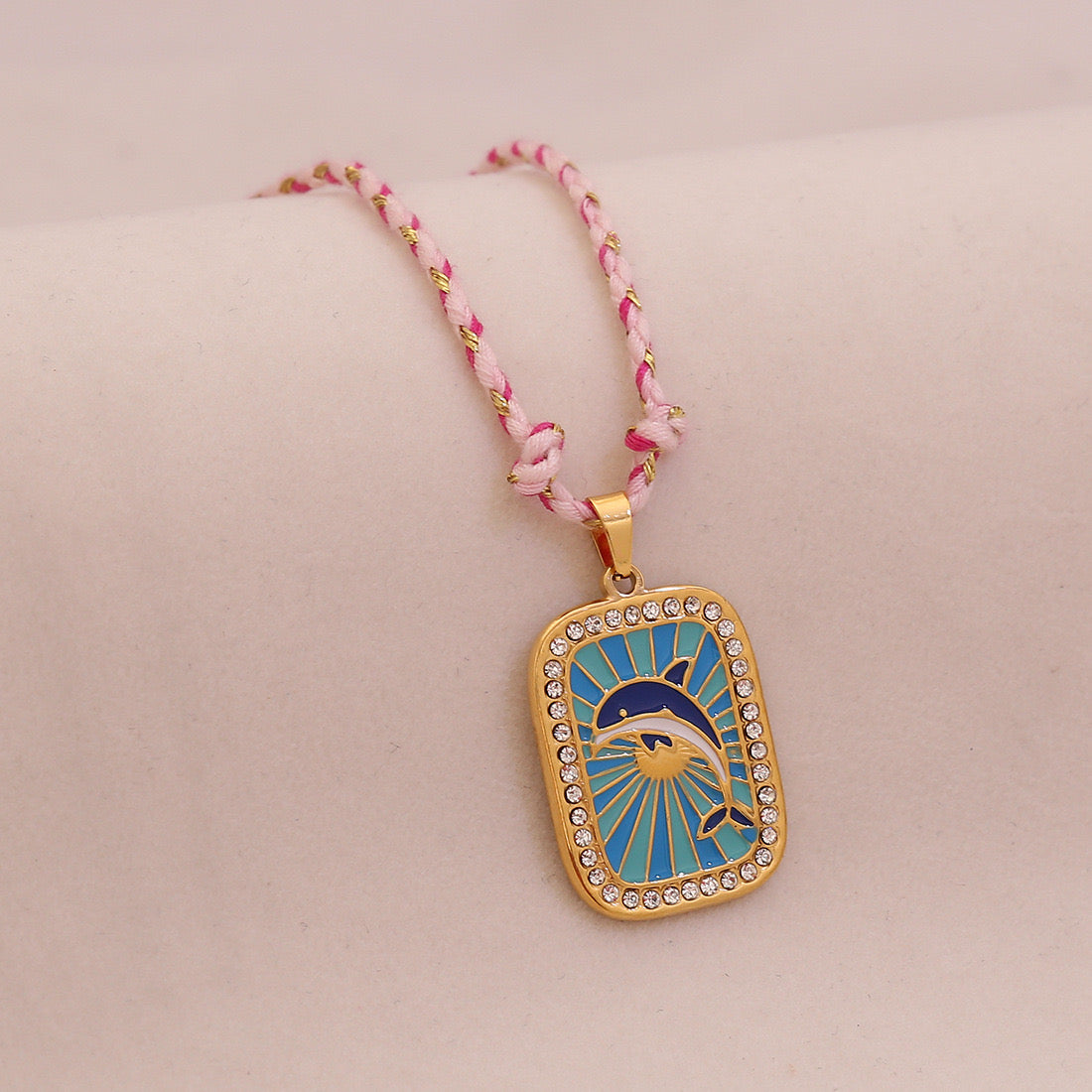 Mystic Tarot Braided Necklace