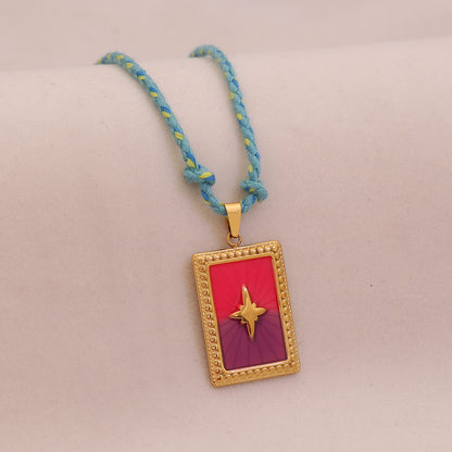 Mystic Tarot Braided Necklace