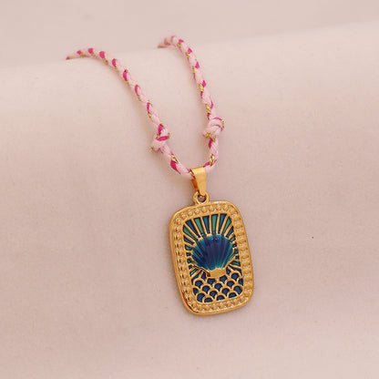 Mystic Tarot Braided Necklace