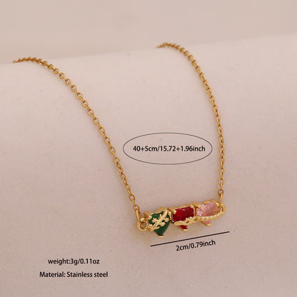 Aurora Hearts Necklace Set