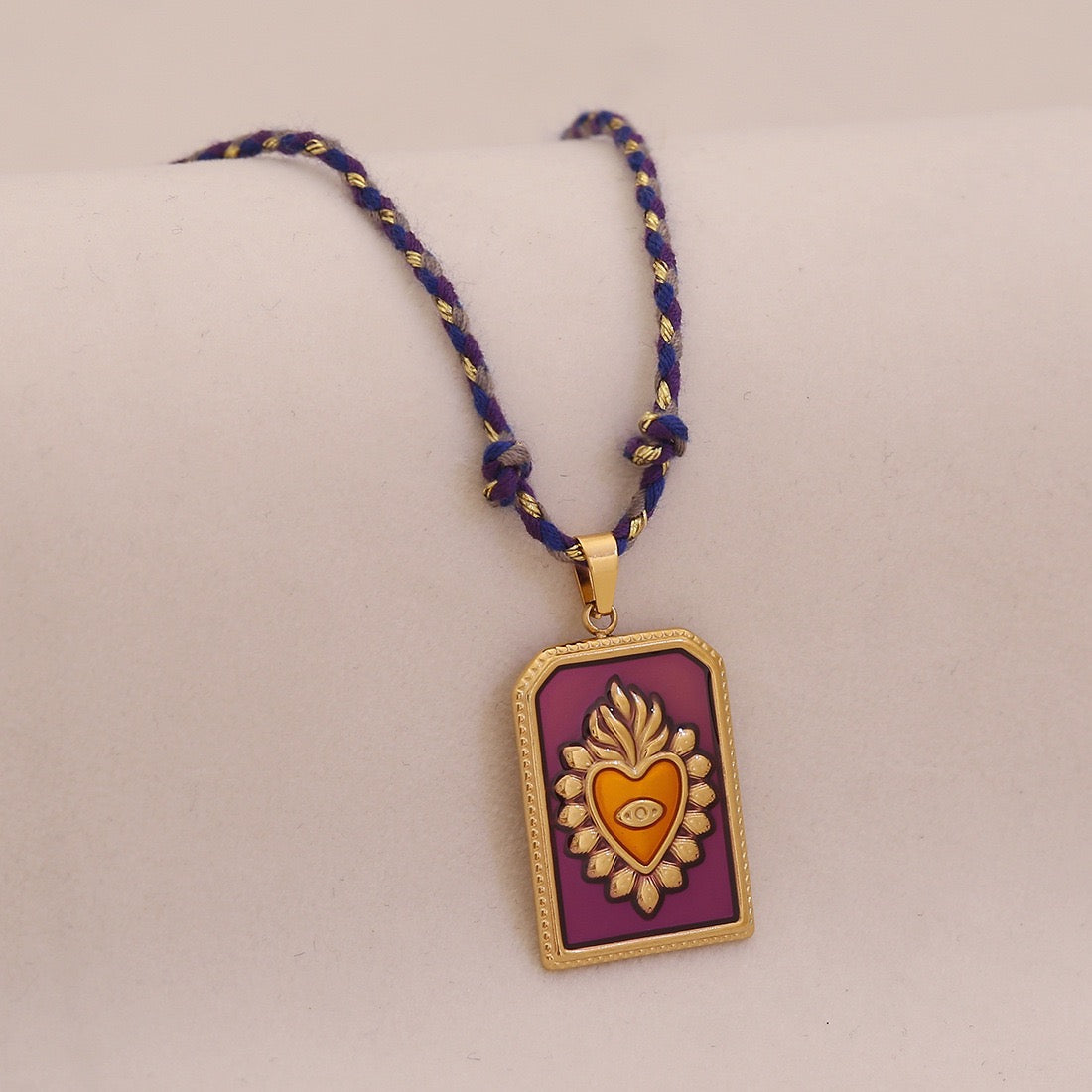 Mystic Heart Tarot Pendant Necklace