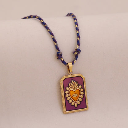 Mystic Heart Tarot Pendant Necklace