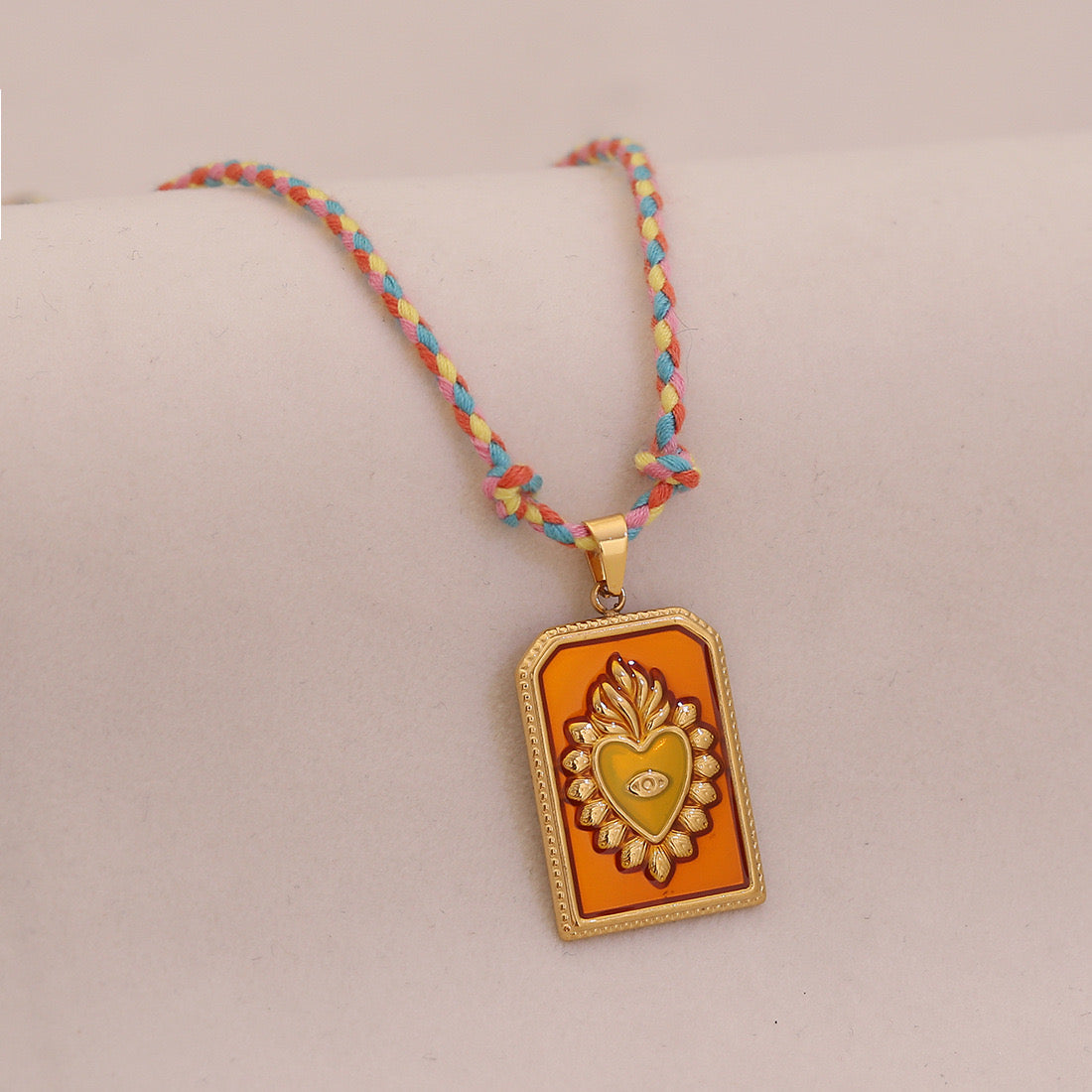 Mystic Heart Tarot Pendant Necklace