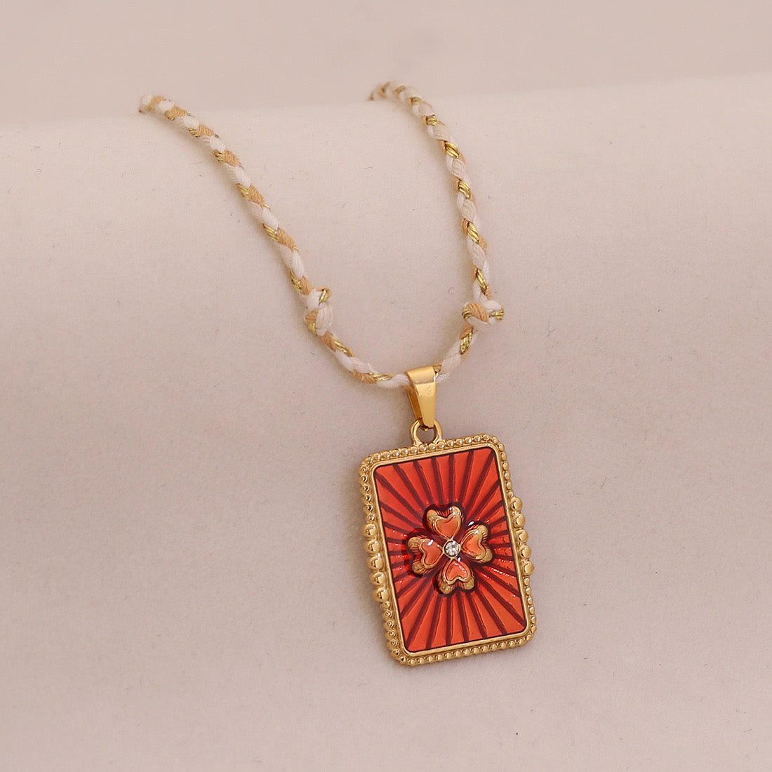 Mystic Heart Tarot Pendant Necklace