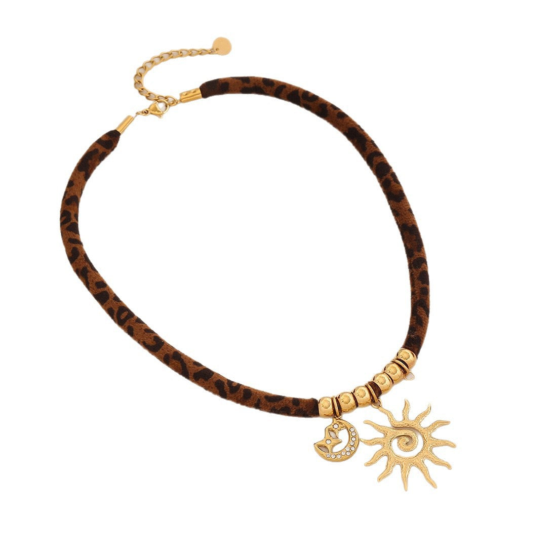 Lunar Wild Sun & Moon Necklace