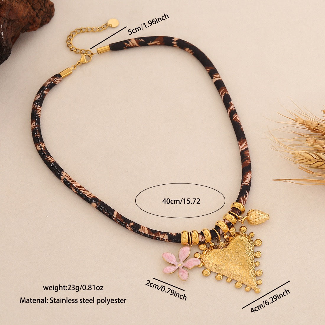 Lunar Wild Sun & Moon Necklace