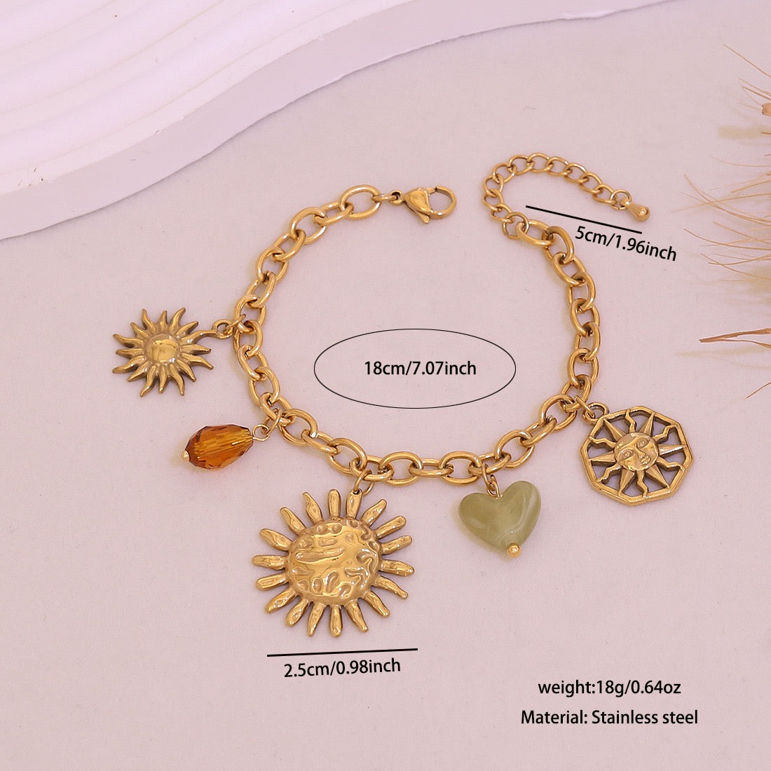 Solar Stone Harmony Bracelet