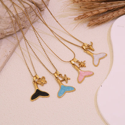 Ocean Talisman Charm Necklace