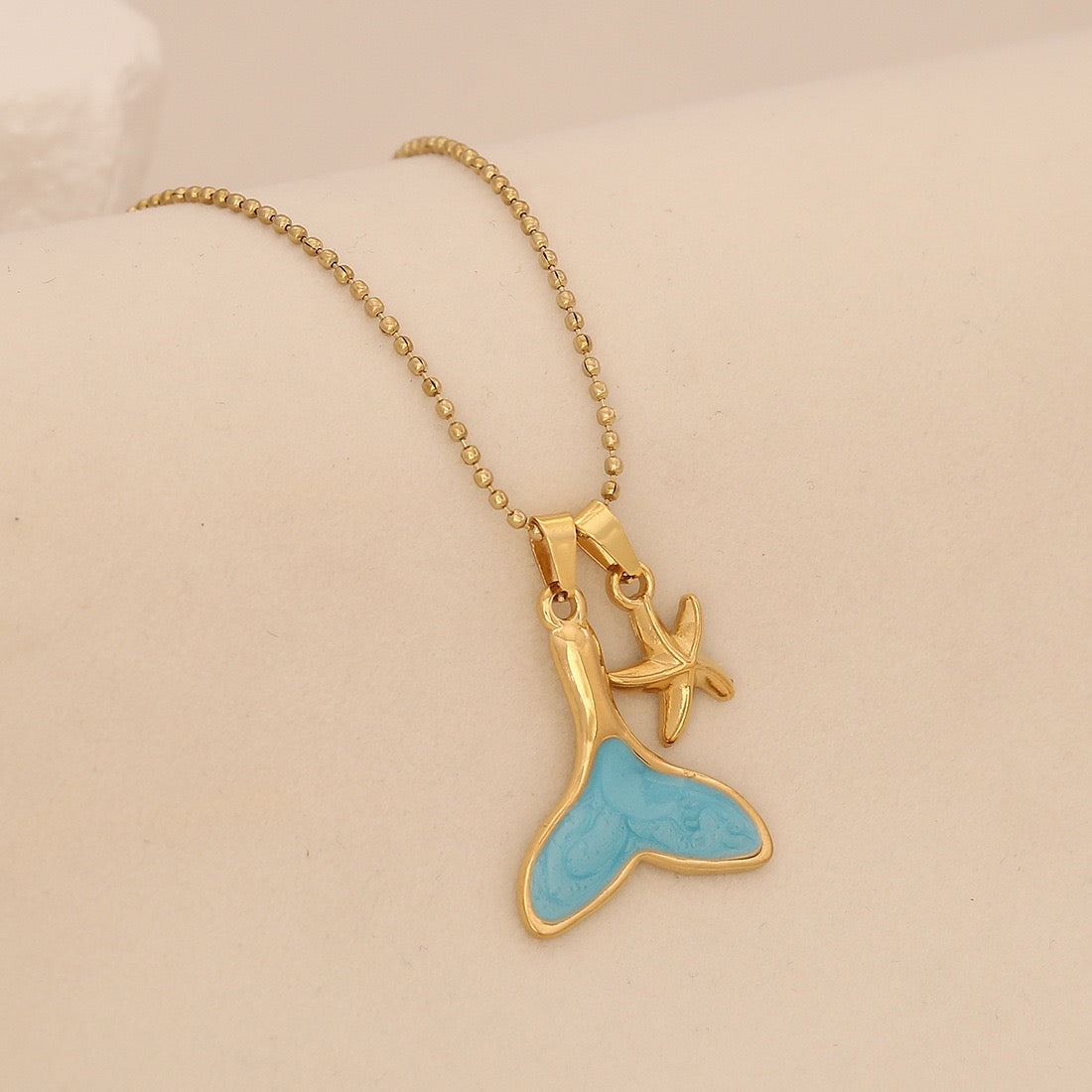 Ocean Talisman Charm Necklace