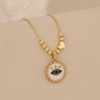 Celestial Swallow Pendant Necklace