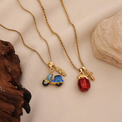 Freedom Rider Pendant Necklace