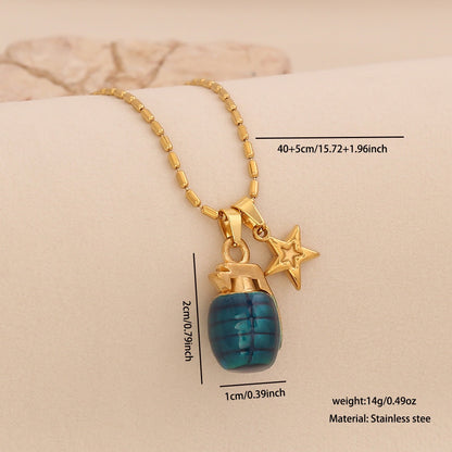 Freedom Rider Pendant Necklace