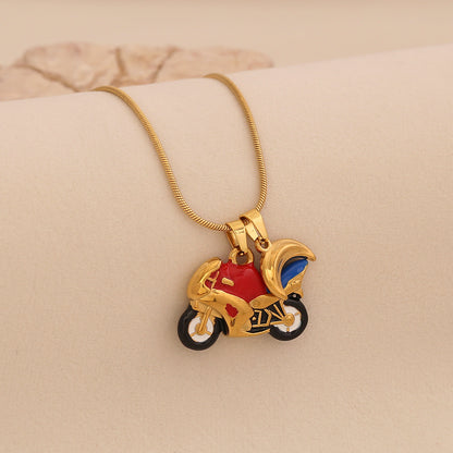 Freedom Rider Pendant Necklace