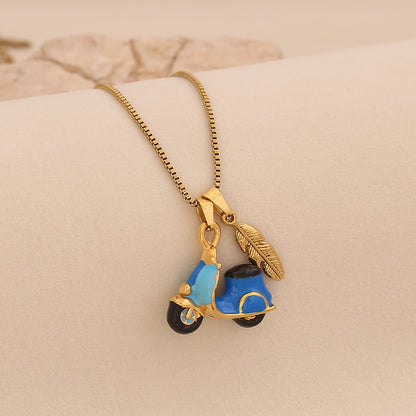 Freedom Rider Pendant Necklace