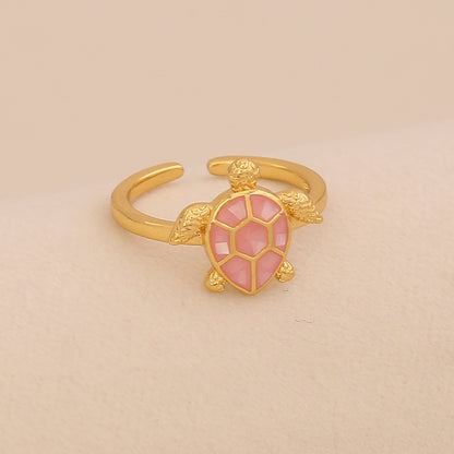 Ocean Turtle Shell Pendant Necklace