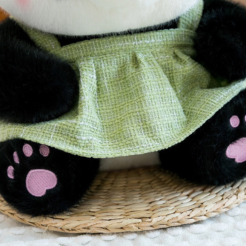 Chic Panda Plush Toy