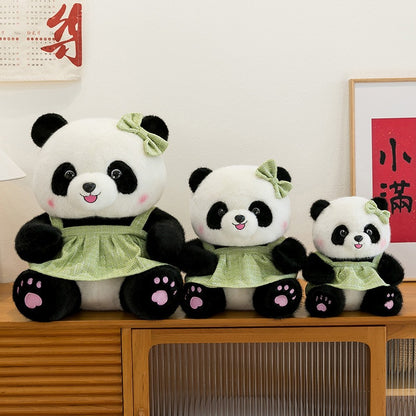 Chic Panda Plush Toy