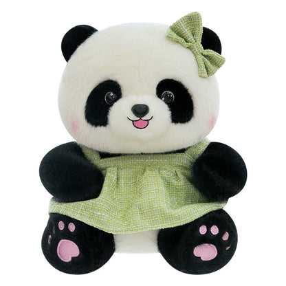 Chic Panda Plush Toy