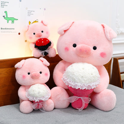 Bouquet Pig Plush