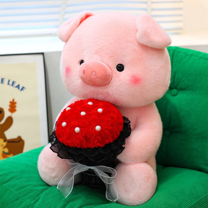 Bouquet Pig Plush