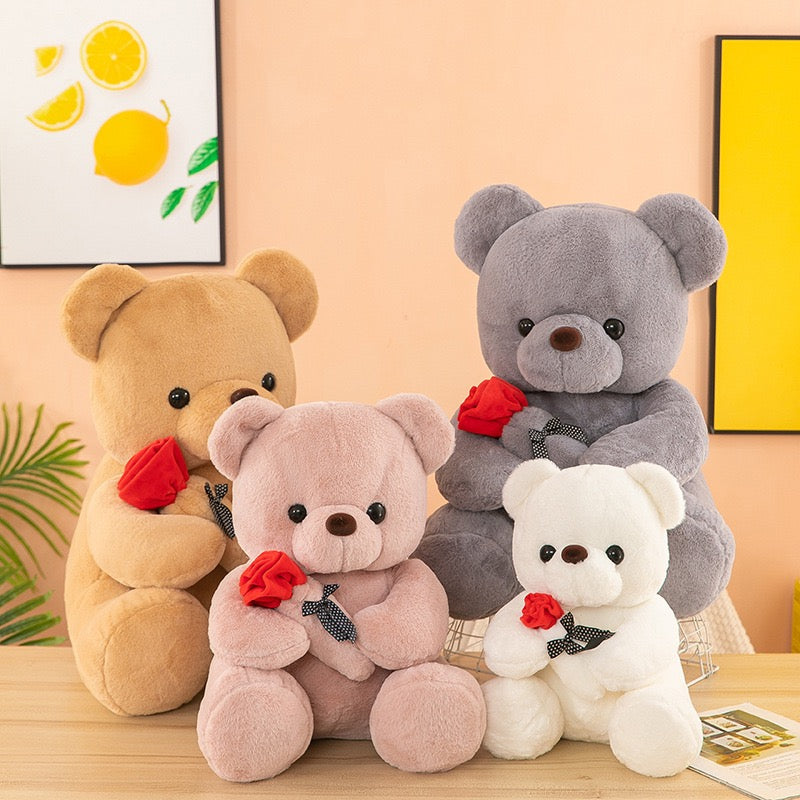 Rose Heart Teddy
