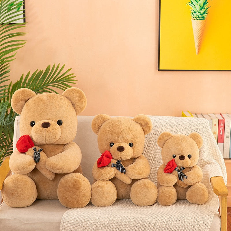 Rose Heart Teddy