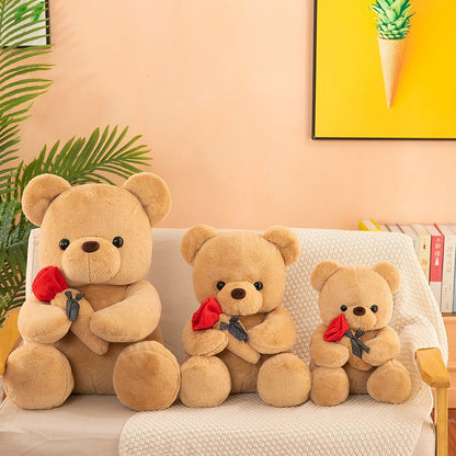 Rose Heart Teddy