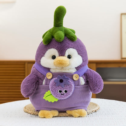 Eggplant Penguin Plush