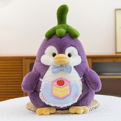 Eggplant Penguin Plush