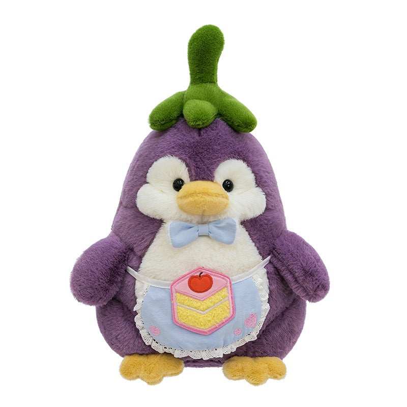 Eggplant Penguin Plush