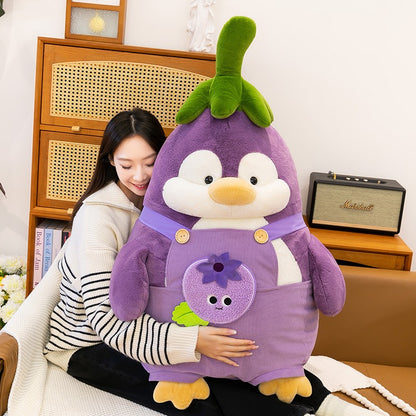 Eggplant Penguin Plush