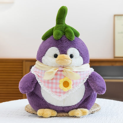 Eggplant Penguin Plush