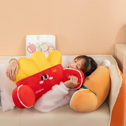 Burger Fries Cushion