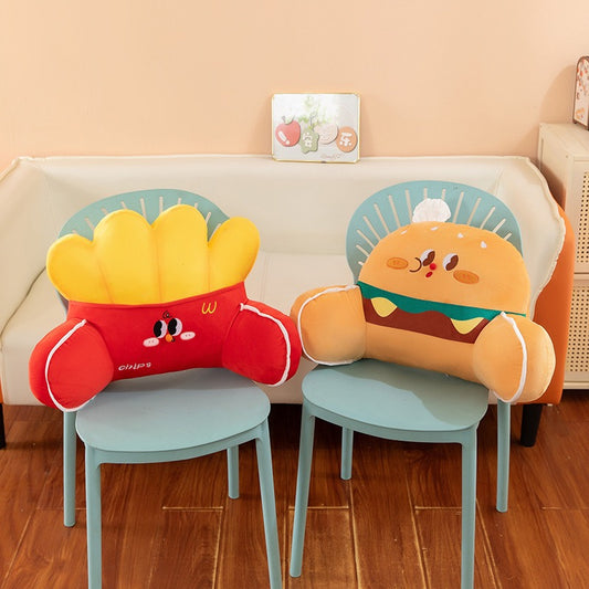 Burger Fries Cushion