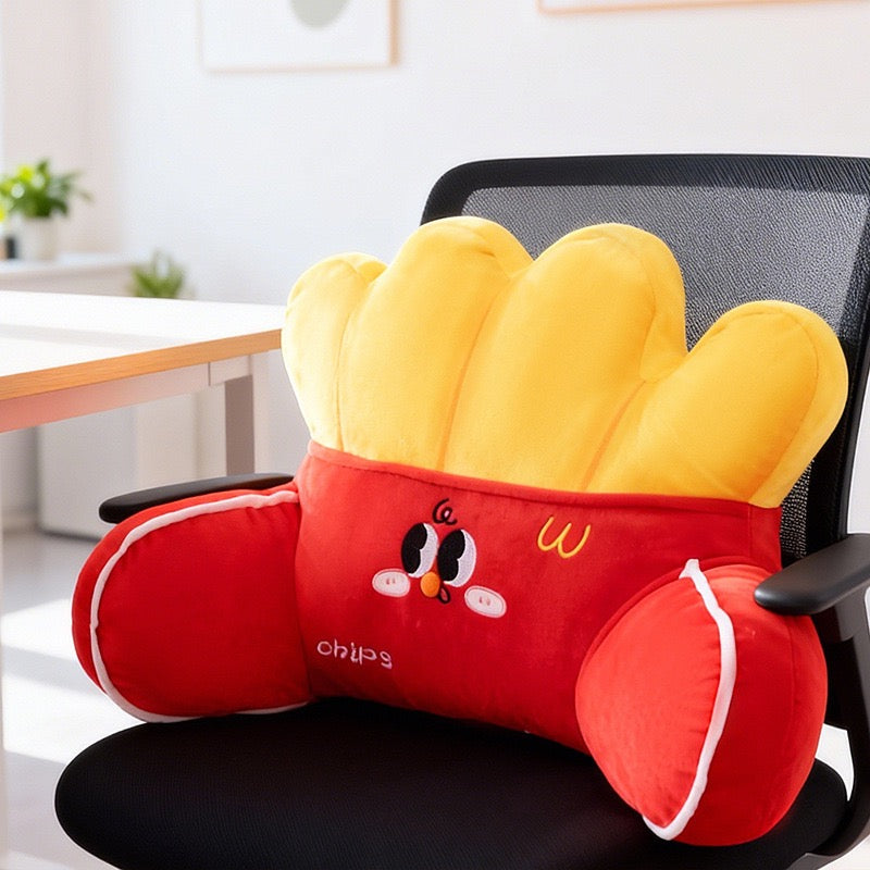 Burger Fries Cushion
