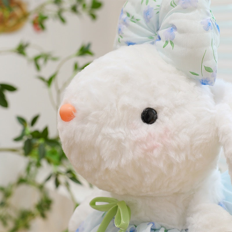 Floral Bunny Plush