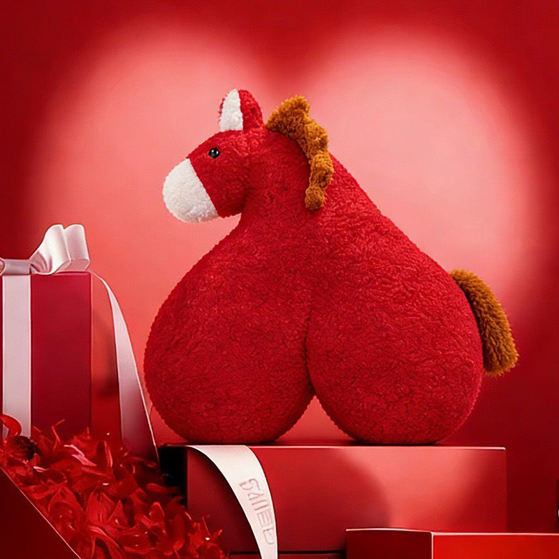 Love Heart Horse Plush