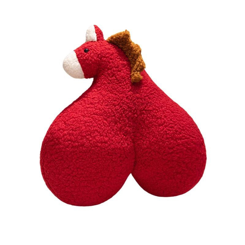 Love Heart Horse Plush